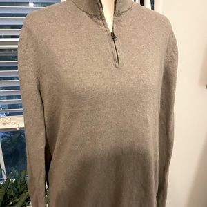 Half zip sweater